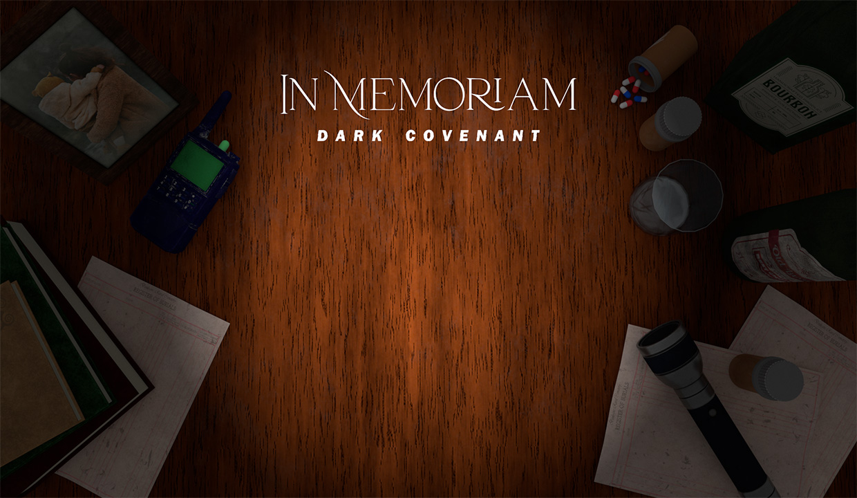 Thriller en primera persona In Memoriam Dark Covenant